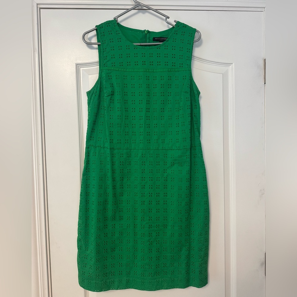 Banana Republic Green Dress